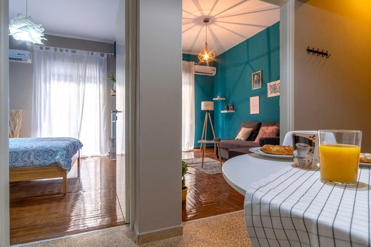 Apartamento Colourful Apt,Airport Line,6 Min Metro,300 Mbps! Atenas Exterior foto