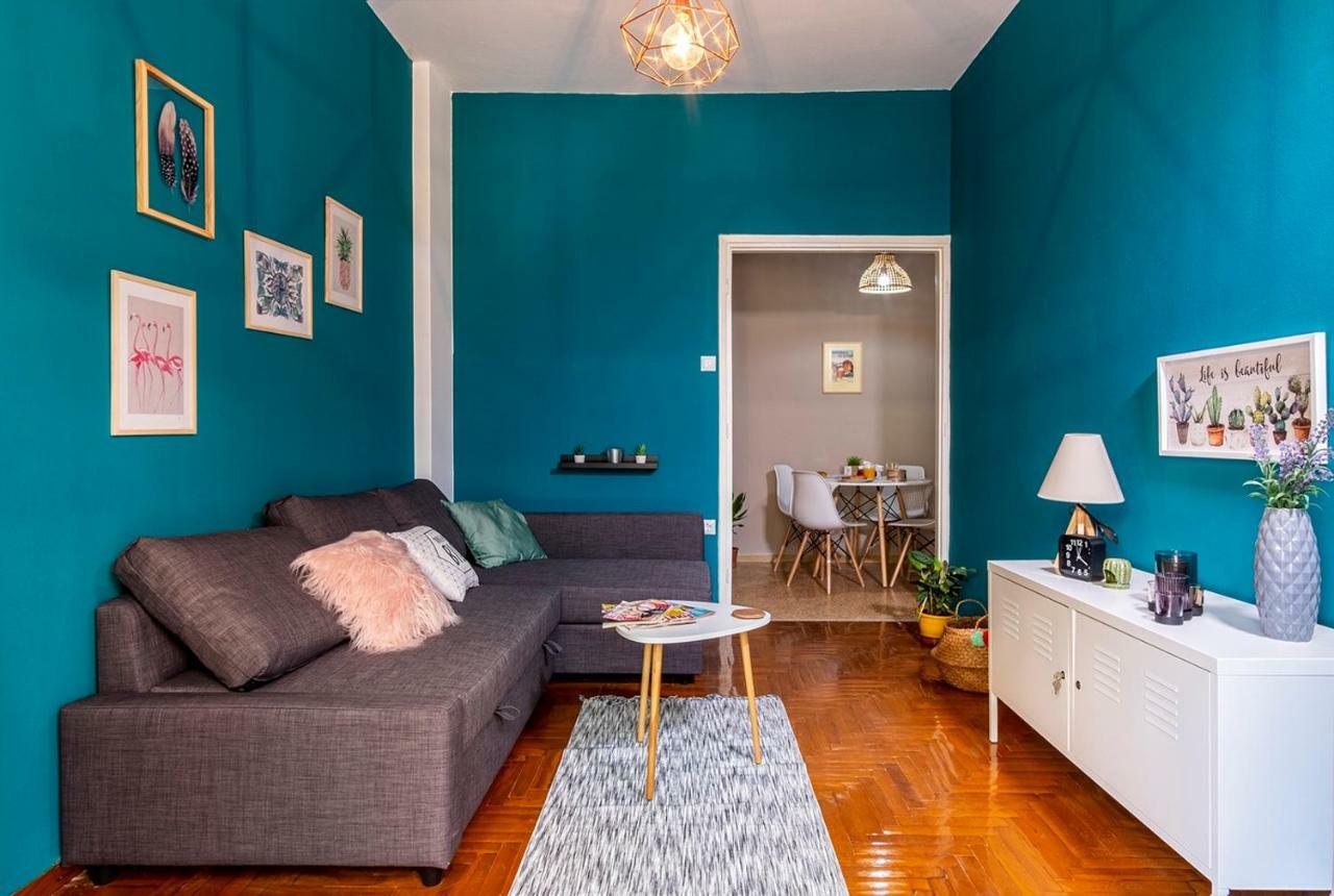 Apartamento Colourful Apt,Airport Line,6 Min Metro,300 Mbps! Atenas Exterior foto