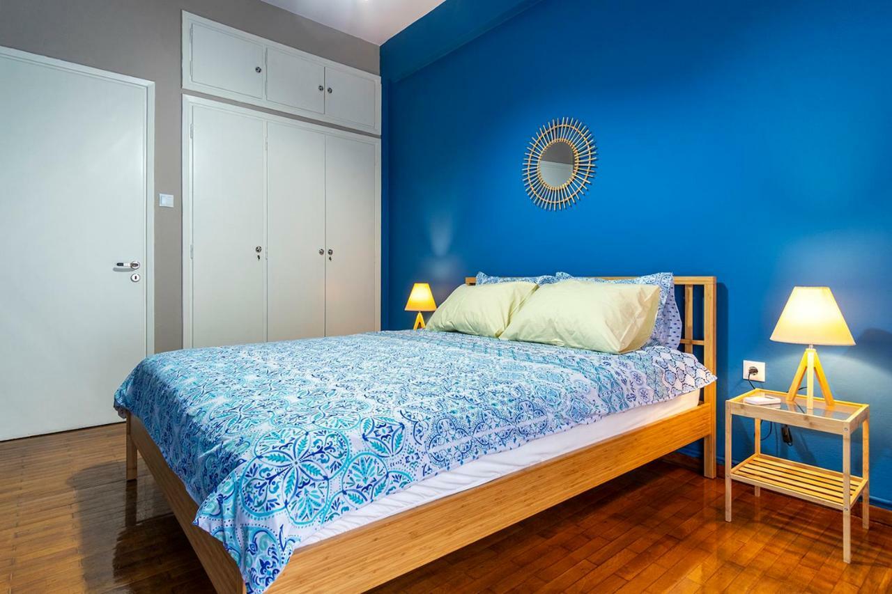 Apartamento Colourful Apt,Airport Line,6 Min Metro,300 Mbps! Atenas Exterior foto